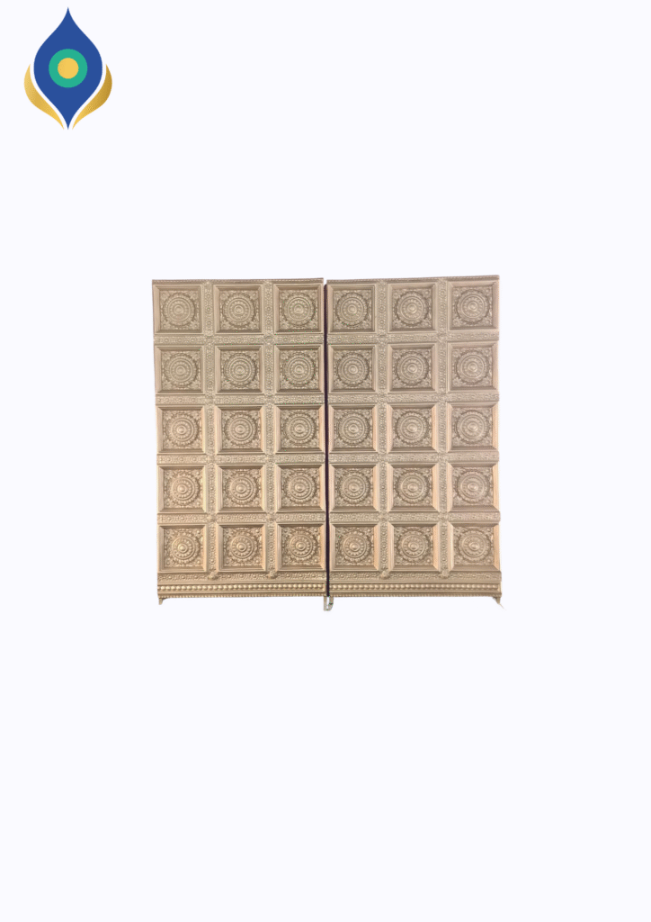 Floral Door Panel
