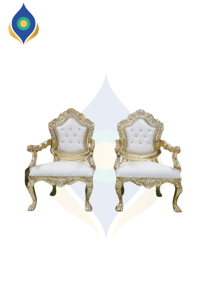 German Silver Mandap Chair Set