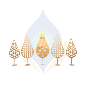 Mehndi Leaves Set Up