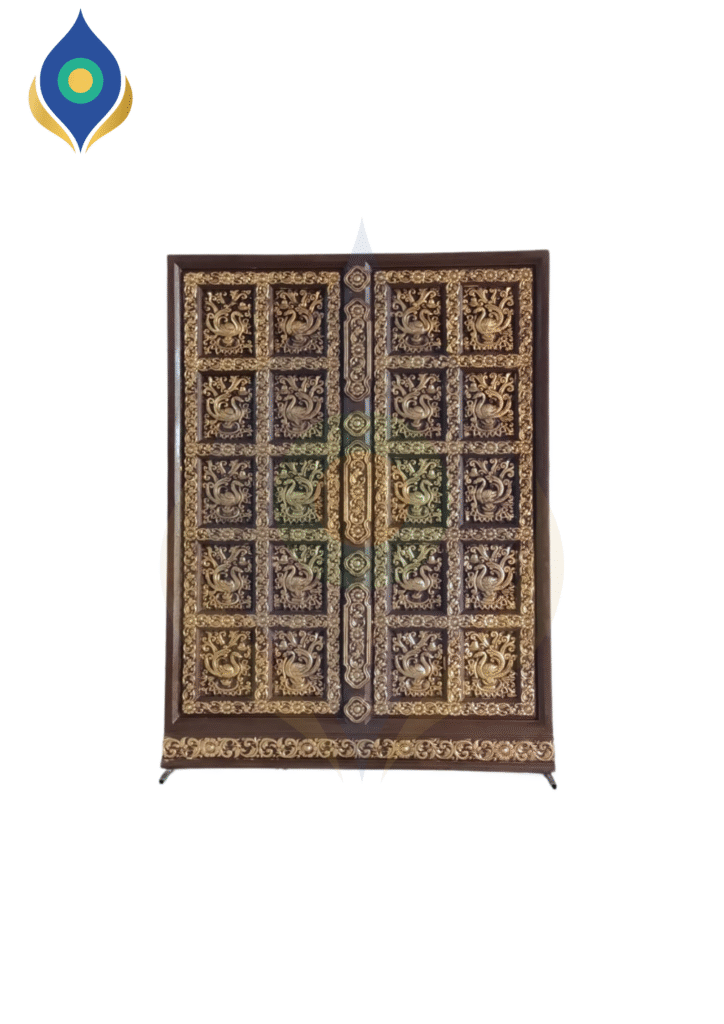 Peacock Door Panel