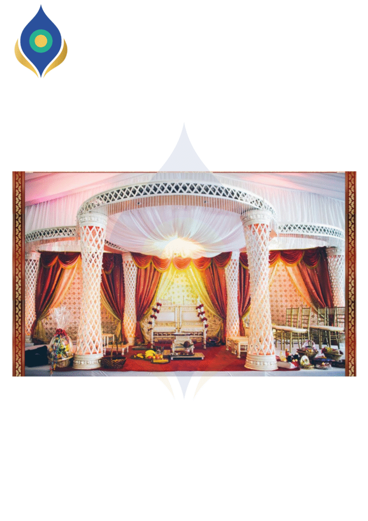 Lady White Mandap