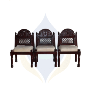 Wooden Mandap Chair Set