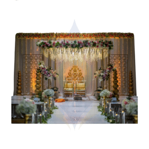 Simple Metal Mandap