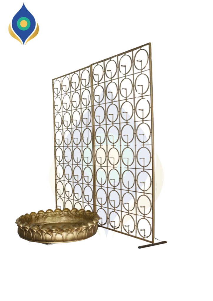 Circle Candle Wall
