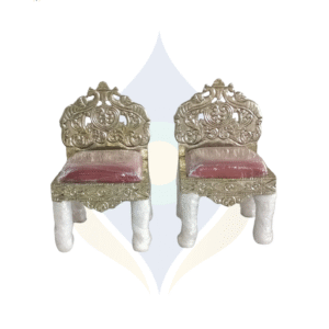 German Silver Wedding Chair Small