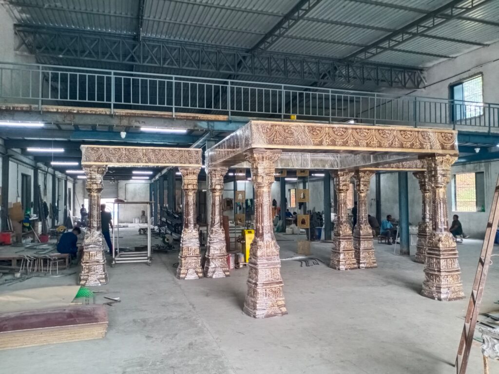 Laxmi Mandap with Haar Connector