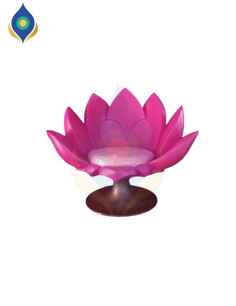 Lotus Pink Mandap Chair